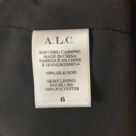 A.L.C. Silk Floral Mini Dress - Picture 6 of 8